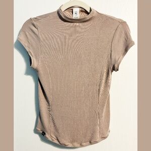Tan Activewear Top | Size UK M